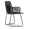 Buy Tropical Garden armchair - Black Legs Black 58538 - in the EU
