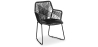 Buy Tropical Garden armchair - Black Legs Black 58538 with a guarantee