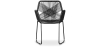 Buy Tropical Garden armchair - Black Legs Black 58538 - prices