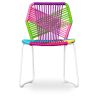 Buy Tropical Garden chair - White Legs Multicolour 58534 - in the EU
