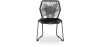 Buy Tropical Garden chair - Black Legs Black 58533 at MyFaktory