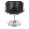 Buy Chair Aviator Brandy - Premium Leather Black 26717 - in the EU
