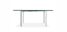 Buy City Coffee Table - Square - 12mm Glass  Steel 13307 at MyFaktory
