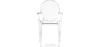 Buy Transparent Dining Chair - Armrest Design - Louis King Transparent 16461 - in the EU