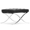 Buy City Ottoman - Faux Leather Black 58376 at MyFaktory