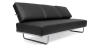Buy Sofa Bed SQUAR (Convertible)  - Premium Leather Black 14622 - prices