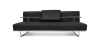 Buy Sofa Bed SQUAR (Convertible)  - Premium Leather Black 14622 in the Europe