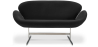 Buy Swin Sofa (2 seats) - Fabric Black 13911 - in the EU