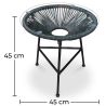 Buy Garden Table - Side Table - Ulana Turquoise 58571 in the Europe