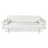 Buy Design Sofa Trendy (3 seats) - Faux Leather Black 13259 - in the EU