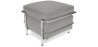 Buy SQUAR Footrest (Ottoman) - Faux Leather Grey 13418 - prices