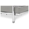 Buy SQUAR Footrest (Ottoman) - Faux Leather Grey 13418 at MyFaktory