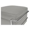 Buy SQUAR Footrest (Ottoman) - Faux Leather Grey 13418 in the Europe
