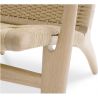 Buy Armchair Boho Bali Style Bukit in Solid Wood Natural wood 57153 in the Europe