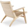 Buy Armchair Boho Bali Style Bukit in Solid Wood Natural wood 57153 at MyFaktory
