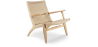 Buy Armchair Boho Bali Style Bukit in Solid Wood Natural wood 57153 - prices