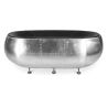Buy Pod Aviator Design Sofa - Premium Leather Black 26722 home delivery