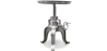 Buy Vintage Industrial silver side table - Metal Silver 51324 - in the EU