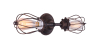 Buy Edison Chandelier Cage Wall Lamp - Carbon Steel Black 50872 - prices