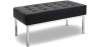 Buy Kanel Bench (2 seats) - Premium Leather Black 13214 - prices
