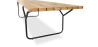 Buy Nordic Style Wooden Bench (180cm) - Lea Natural wood 14640 - in the EU
