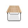 Buy Nordic Style Wooden Bench (180cm) - Lea Natural wood 14640 with a guarantee