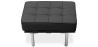Buy City Bench (1 seat) - Faux Leather Black 15424 at MyFaktory