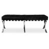 Buy City Ottoman (2 seats) - Premium Leather Black 13226 - in the EU