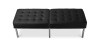 Buy Kanel Bench (3 seats) - Premium Leather Black 13217 at MyFaktory