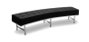 Buy Montes  Sofa Bench - Faux Leather Black 13700 - prices