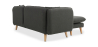 Buy Scandinavian style corner sofa - Eider Dark grey 58759 home delivery