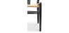 Buy Dining Chair Scandinavian Design Wooden Cord Seat - Wish Black 16432 - in the EU