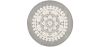 Buy Round Design Rug - Wool - Ruma Light grey 58289 - in the EU