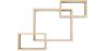 Buy Wooden Wall Shelf - Box Design - Dagoa Natural wood 59645 - in the EU