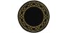Buy Round Design Wool Rug - Erit Multicolour 58288 - in the EU