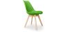 Buy Brielle Scandinavian design Chair with cushion  Green 58293 at MyFaktory