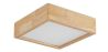 Buy Ceiling Led Lamp Scandinavian Design Wooden - Lares Natural wood 59840 - in the EU
