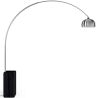 Buy Floor Lamp with Marble Base - Living Room Lamp - Arc Black 13692 - prices