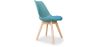 Buy Brielle Scandinavian design Chair with cushion  Aquamarine 58293 with a guarantee