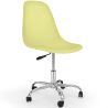 Buy Swivel office chair with casters - Brielle Pastel yellow 59863 in the Europe