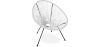 Buy Acapulco Chair - Black Legs - New edition White 59899 - prices