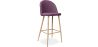Buy Fabric Upholstered Stool - Scandinavian Design - 76cm - Bennett Purple 59356 - in the EU