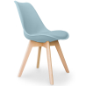 Buy Brielle Scandinavian design Chair with cushion  Pastel green 58293 at MyFaktory