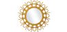 Buy Wall Mirror - Boho Bali Round Design (60 cm) - Uli Natural wood 60053 - in the EU