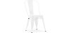 Buy Dining chair Bistrot Metalix industrial Metal - New Edition White 60136 in the Europe