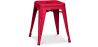 Buy Industrial Design Stool - 45cm - New Edition - Metalix Red 60139 in the Europe