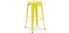 Buy Bar Stool - Industrial Design - 76cm - Metalix Yellow 60148 - in the EU