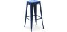 Buy Bar Stool - Industrial Design - 76cm - Metalix Dark blue 60148 - in the EU
