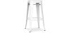 Buy Bar Stool - Industrial Design - 76cm - New Edition- Metalix White 60149 - in the EU
