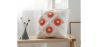 Buy Square Cotton Cushion Boho Bali Style (45x45 cm) cover + filling - Pineka Orange 60171 - in the EU